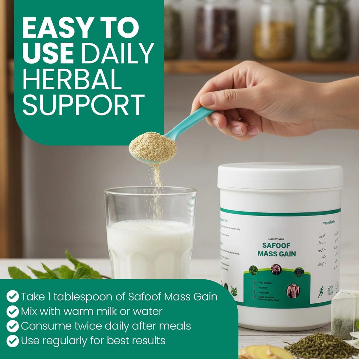 Safoof Mass Gain - Buy 1 Get 1 Free