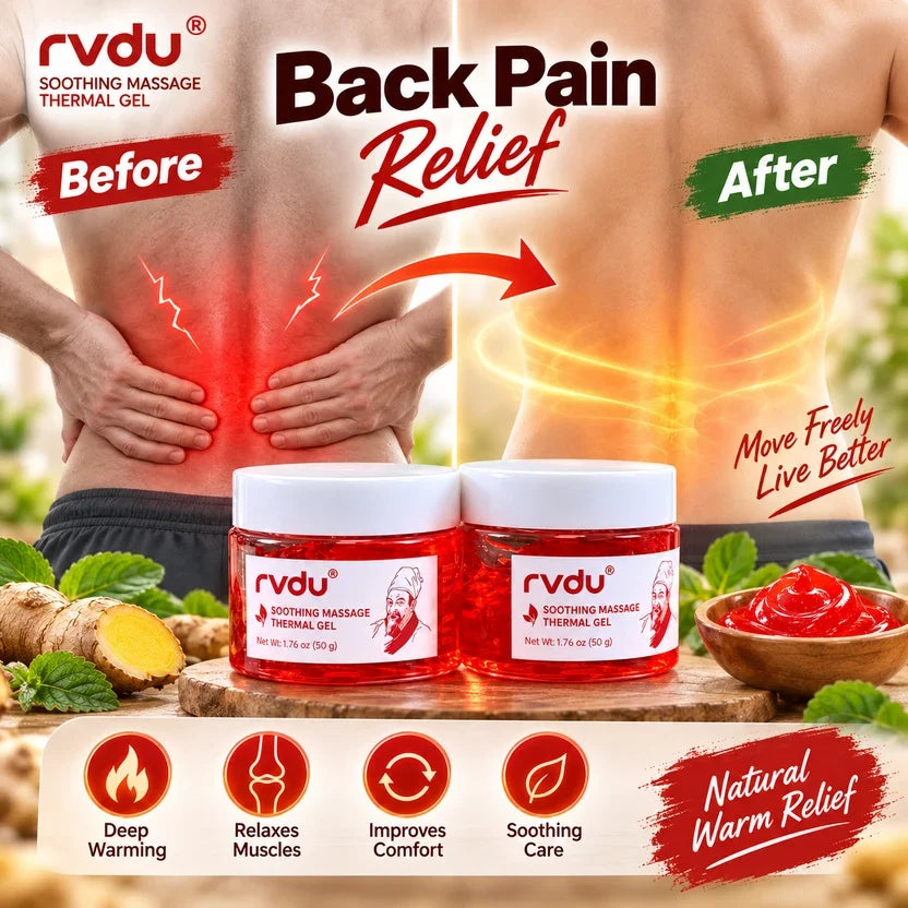 RVDU Warming Soothing Massage Gel for Muscles & Joints, ( BUY 1 GET 1 FREE )