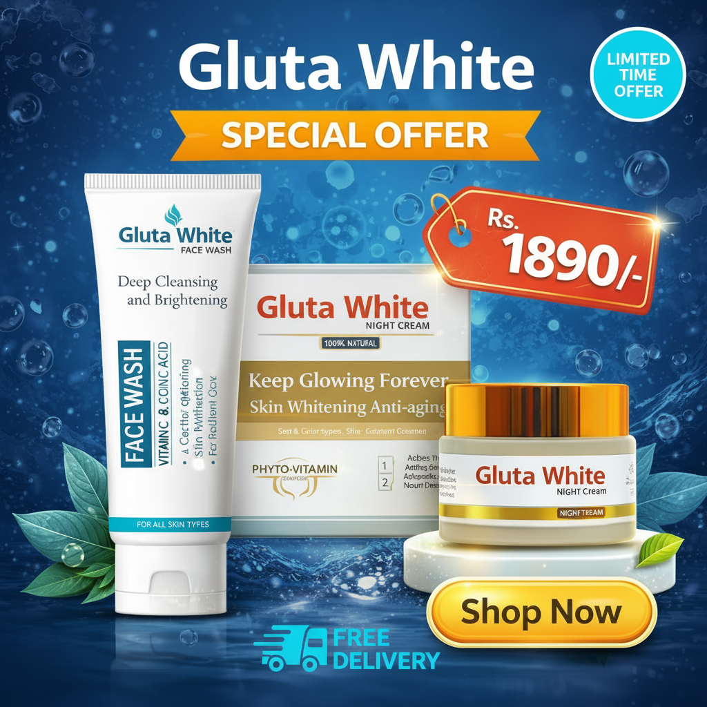 Gluta White Face Glow Kit