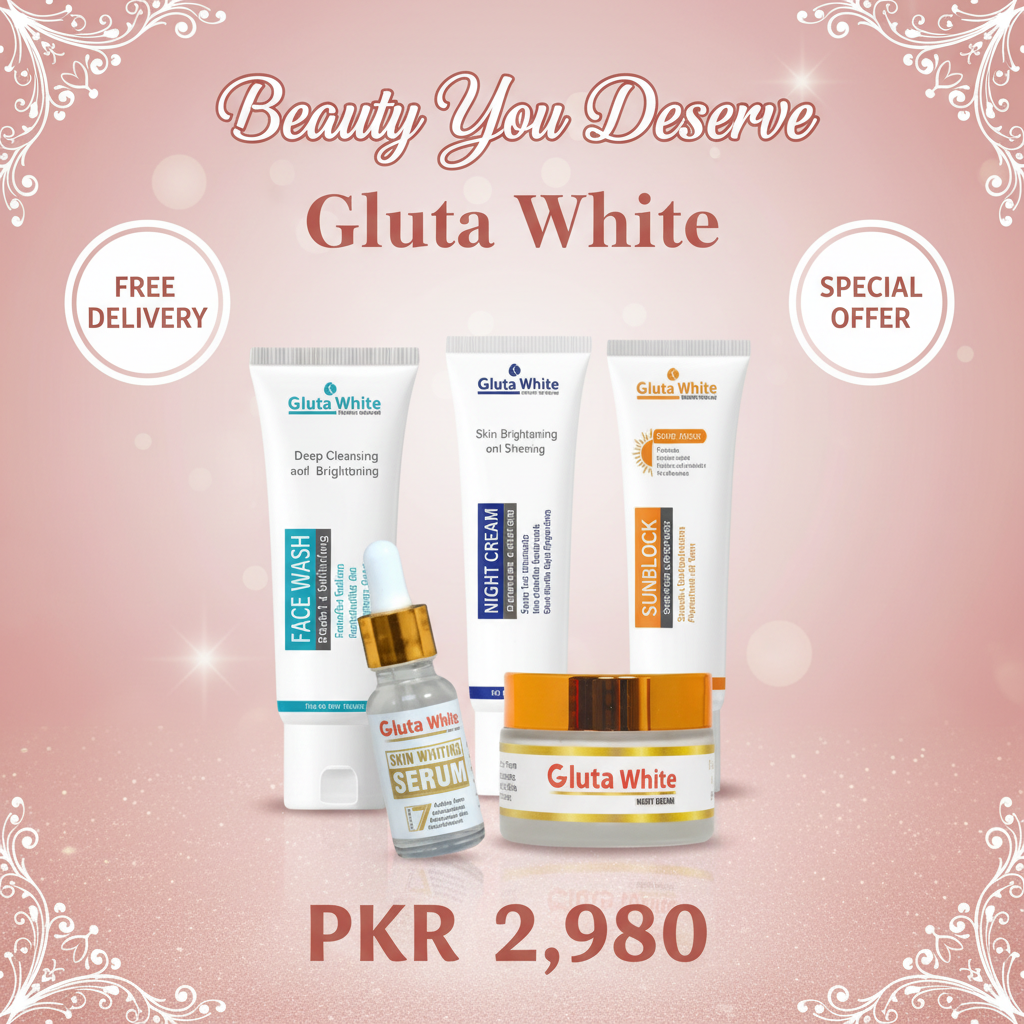 Gluta White Face Glow Bundle