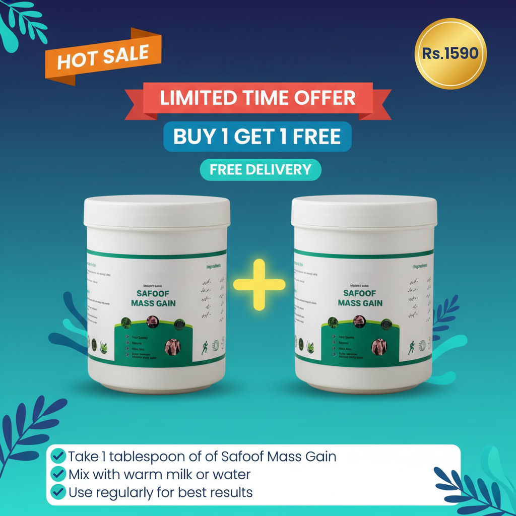 Safoof Mass Gain - Buy 1 Get 1 Free