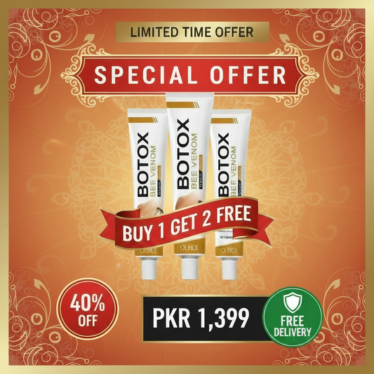 Botox Bee Venom Wrinkle Removal Cream - buy 1 get 2 free