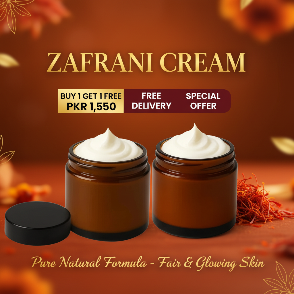 Zafrani Beauty Cream - Buy 1 Get 1 Free